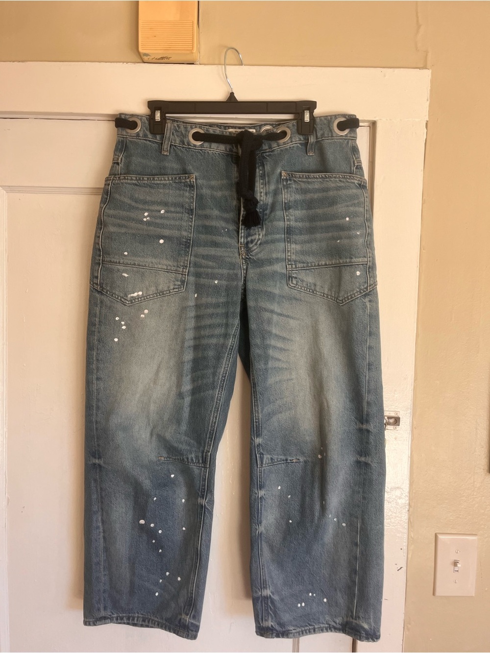 We The Free Moxie Pull-On Barrel Jeans